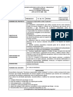 PROYECTO 2 INTERDISCIPLINARIO EXAMEN QUIMESTRAL CN