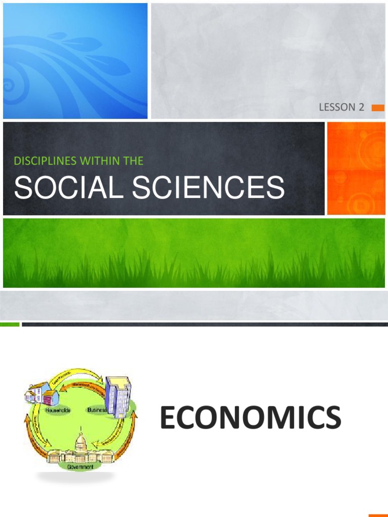 Lesson 2 Disciplines Within The Social Sciences | PDF | Anthropology ...