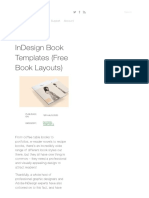 25+ Best Indesign Book Templates (Free Book Layouts) : Blog Themes Pricing Support Account