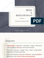 Sistem & Sistem Informasi