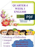 Quarter 4 Week 1 English