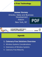 James Varney: Director, Sales and Business Development Alstom New York, NY