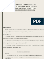 Effect of Different Kinds of Organic Fertilizer On The Growth and Yield of Lowland Rice Nsic RC 160 Variety Plus Indigenous Microorganism (Imo)