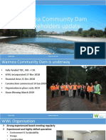 Waimea Community Dam Shareholders Update - June 2019