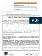 Protocolo Individual Unidad Ii Derecho Laboral