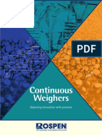 Continuous Weighers