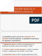 ORIENTACIÓN SEXUAL O PREFERENCIA SEXUAL