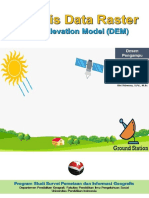Modul - Analisis Data Raster DEM