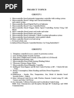 Download PROJECT TOPICS group by Nihar Panda SN49990090 doc pdf