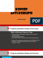 Konsep Anti Korupsi