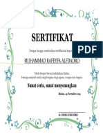 Sertifikat Khitan