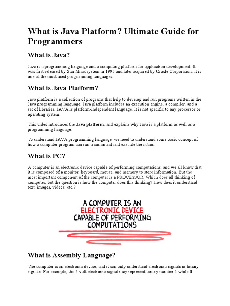 Java Tutorials Basics From Guru99 | PDF | Java Virtual Machine ...