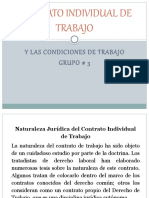 Contrato Individual de Trabajo Presentacion