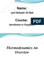 Introduction to Thermodynamics Overview