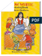 Brothers Grimm - Snow White (Dover Coloring Book) - 1995