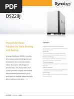 Diskstation: Household Cloud Solution For Data Sharing and Backup