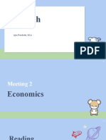 Meeting 2 - Economics - Reading Comprehension and Vocabulary