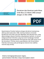 Orde Baru Pemerintahan Soeharto 1966-1998