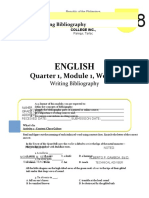 English: Quarter 1, Module 1, Week 2