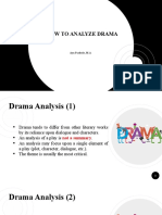 CHAPTER III How To Analyze Drama