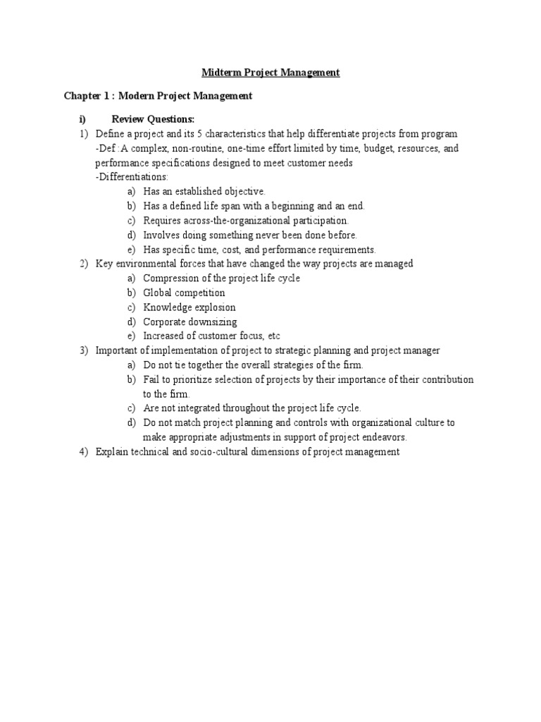 Modern Project Management Insights | PDF | Project Management ...