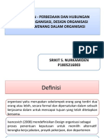 03-Mkk-Promkes-2016-Srikit S Nurkamiden-Persamaan Perbedaan Dan Hubungan Admin Organisasi, Design Organisasi Dan Wewenang Dalam Organisasi