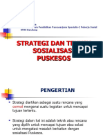 Strategi Dan Teknik Sosialisasi Puskesos