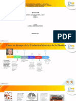 Plantilla Línea de Tiempo Bioetica