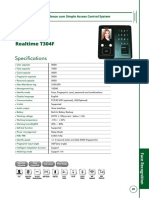 Realtime Biometrics t304f