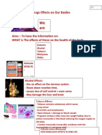 We Are Stew: Drugs Effects On Our Bodies