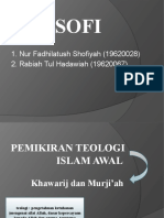 TEOSOFI - Khawarij Dan Murjiah - Kel 1