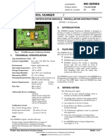 800 Series: Snm800 Sounder Notification Module - Installation Instructions