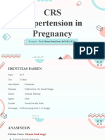 CRS Hypertension in Pregnancy