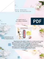 Gerontic Nursing: Elderly With Hypertension: Arranged Group 11: Suci Aulia (1714201042)