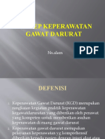 Konsep Keperawatan Gawat Darurat