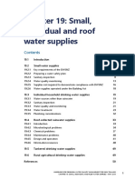 Drinking-Water Guidelines - Chapter 19 Small Individual and Roof Water Supplies