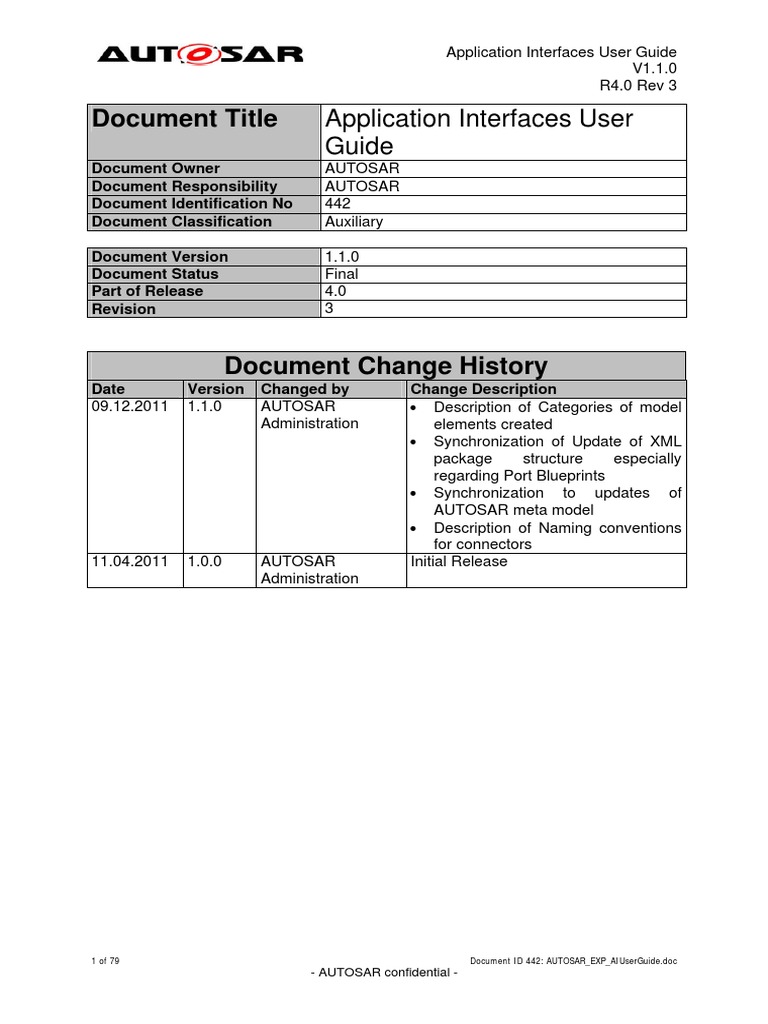 Document Title: Application Interfaces User Guide | PDF | Xml | User ...