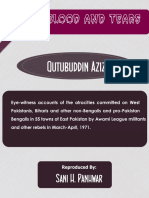 Blood and Tears Qutubuddin Aziz
