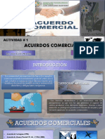 ACUERDOS COMERCIALES Diapositivas