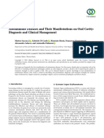 Autoimmune Diseases and Their Manifestations on Oral Cavity