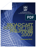 KBP Broadcast Code of 2007 (Amended in 2011)