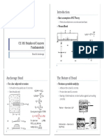 CE 382 Reinforced Concrete Fundamentals: Basic Assumption of RC Theory Flexural Bond