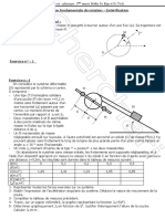 La Relation Fondamentale de Rotation - Estérification Essentiel À Retenir: 1-Cas D'un Point Matériel