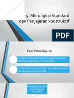 Tajuk 5 Merungkai Standard & Penjajaran Konstruktif