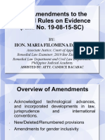 495635862 Justice Singh LPU 2019 Amendments to the Revised Rules on Evidence