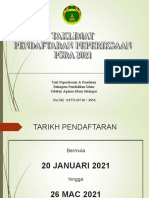 Taklimat Pendaftaran Psra 2021