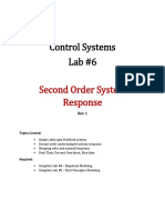 Lab #6 - Second Order Systems Rev 1