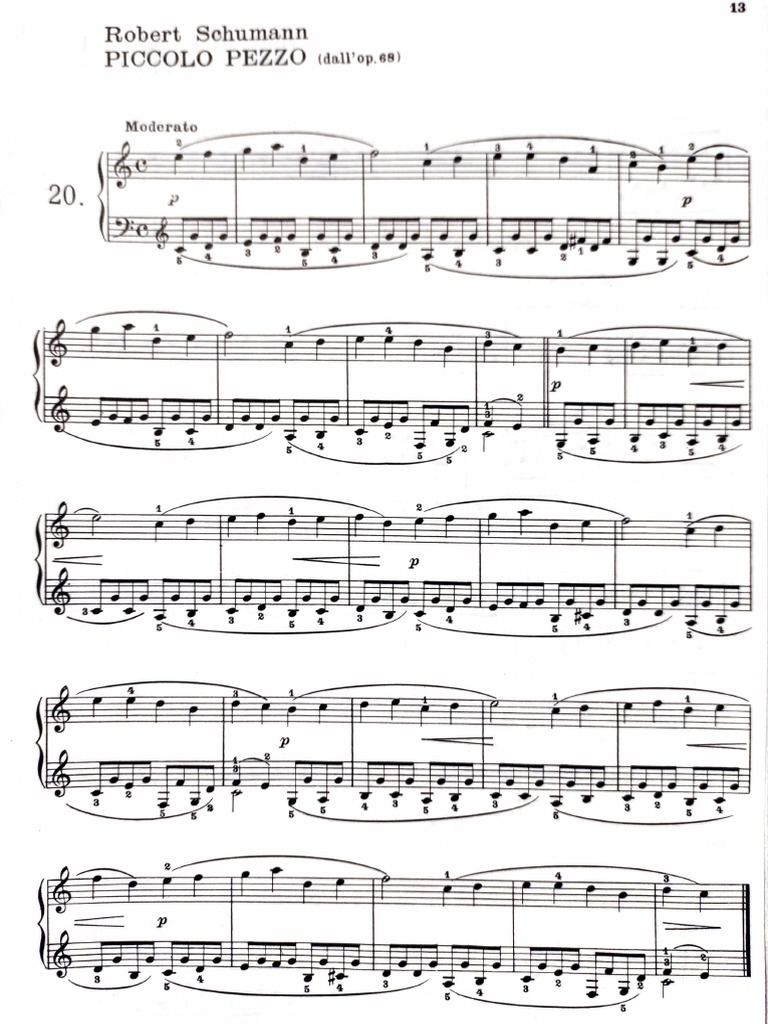 Schumann Piccolo Pezzo PDF
