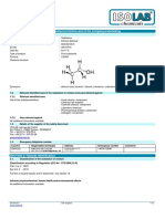 Ethanol SDS Safety Summary