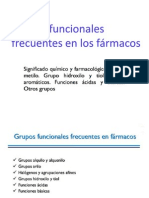 Grupos Funcionales Frecuentes en Farmacos